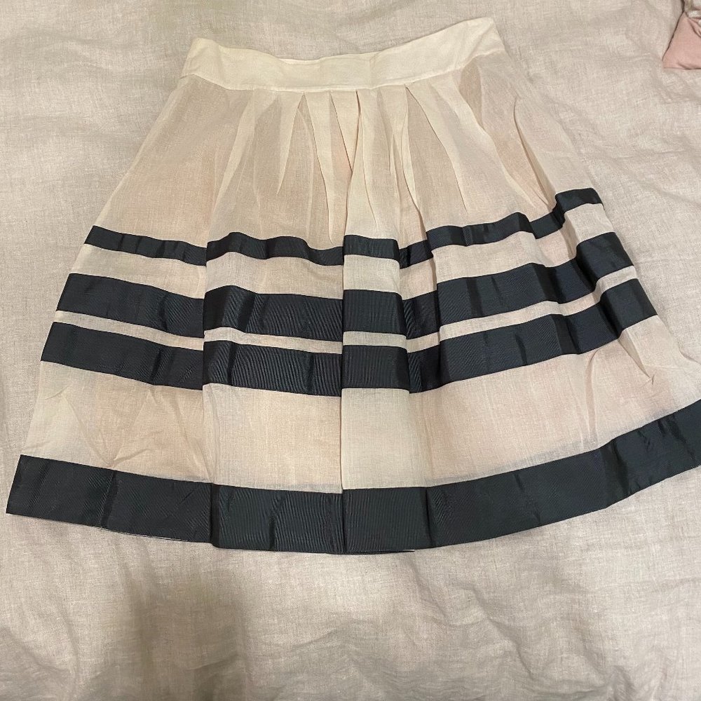 Anthropologie Striped Skirt